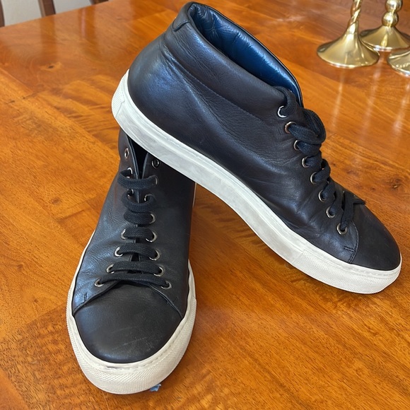 Leather High Tops - Picture 2 of 7